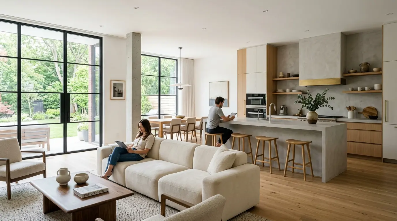Modern interior design and quality renovation